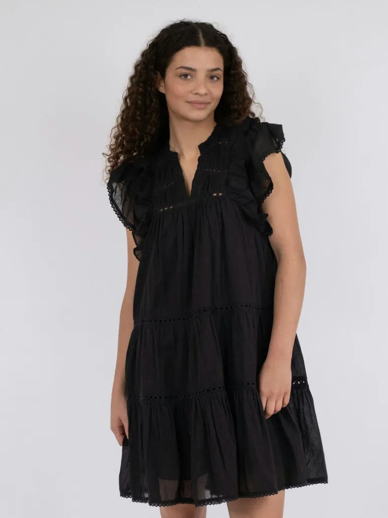 Jamma S Voile Dress Black