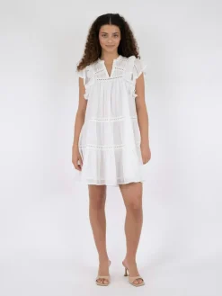 Jamma S Voile Dress White