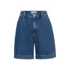 Jason Shorts Washed Dark Blue