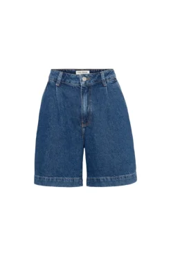 Jason Shorts Washed Dark Blue