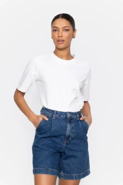 Jason Shorts Washed Dark Blue