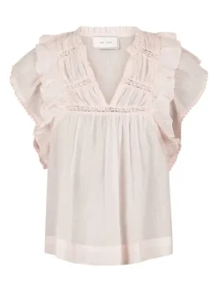 Jayla S Voile Top Light Pink
