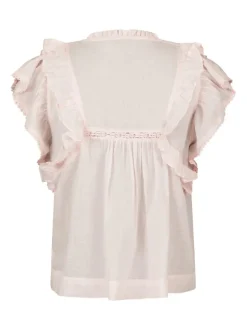 Jayla S Voile Top Light Pink