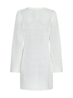 Jeanett Crochet Dress Off White