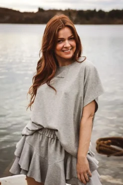 Jersey Lux CB t-shirt Grey Melange