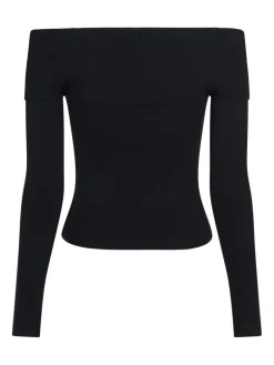 Jessy Knit Blouse Black