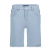 Jimmy Short Fancy Chambray Bleachblue