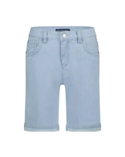 Jimmy Short Fancy Chambray Bleachblue