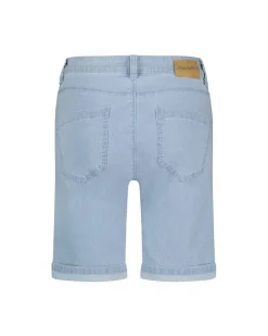 Jimmy Short Fancy Chambray Bleachblue