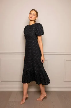 Johanna Midi Dress Polka Dot