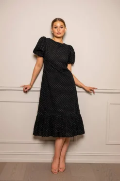 Johanna Midi Dress Polka Dot