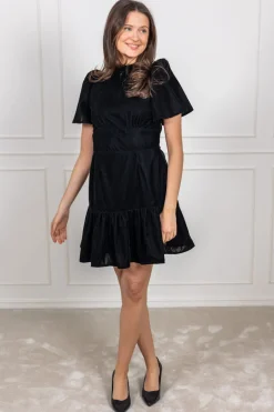 Jolie Dress Velvet Black