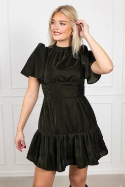 Jolie Dress Velvet Forest