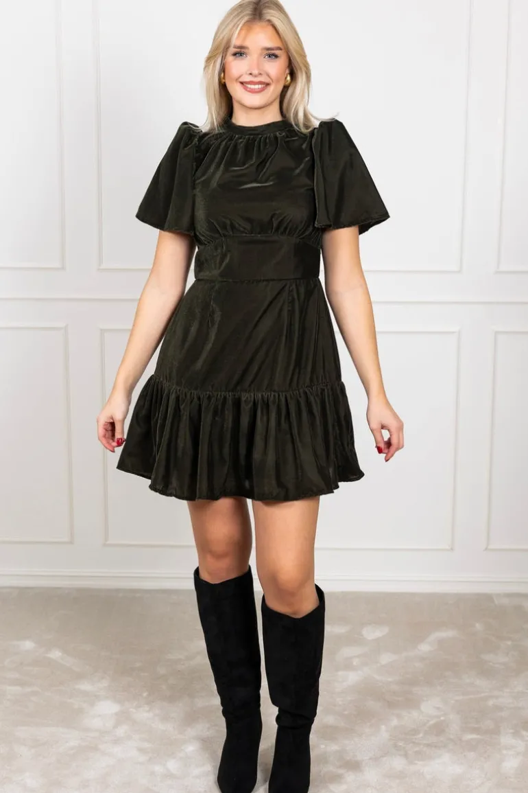 Jolie Dress Velvet Forest