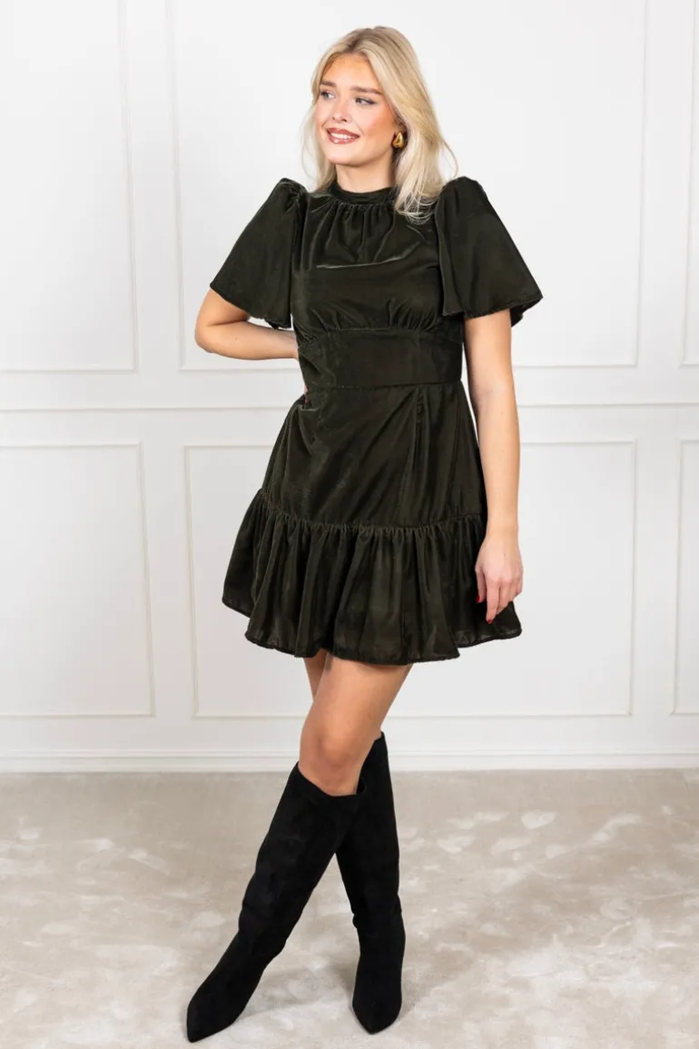 Jolie Dress Velvet Forest