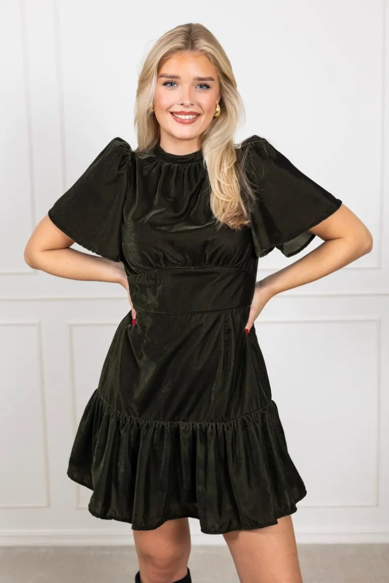 Jolie Dress Velvet Forest