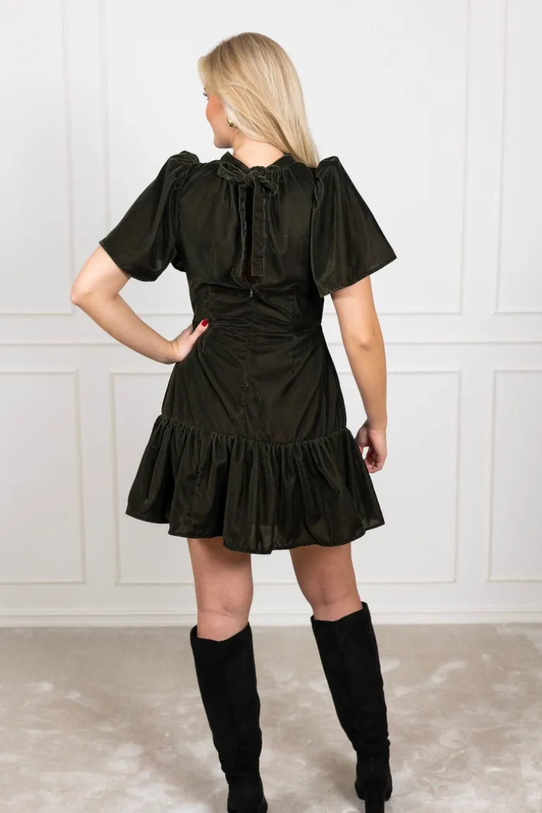Jolie Dress Velvet Forest