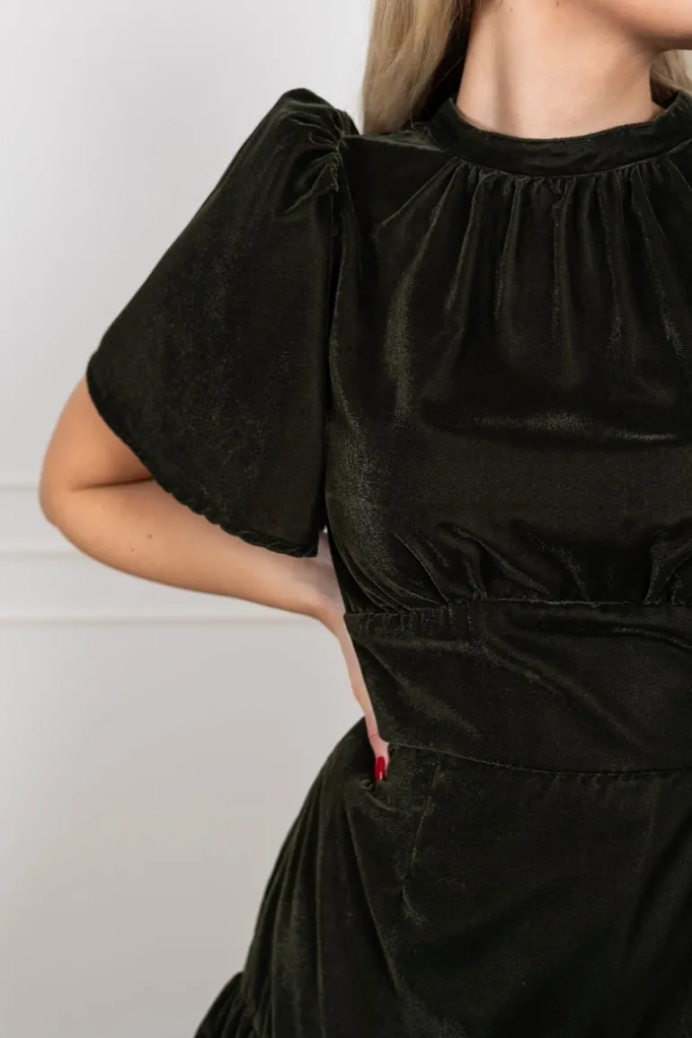 Jolie Dress Velvet Forest
