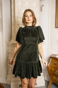 Jolie Dress Velvet Forest