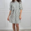 Kate Dress Rose/Blue