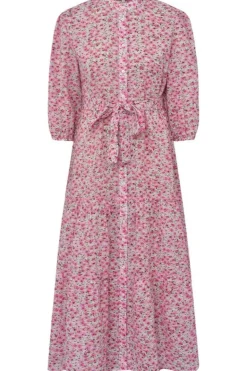Kate Long Dress Rose/Pink/Blue
