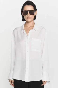 Kiara Fluid Shirt Ivory