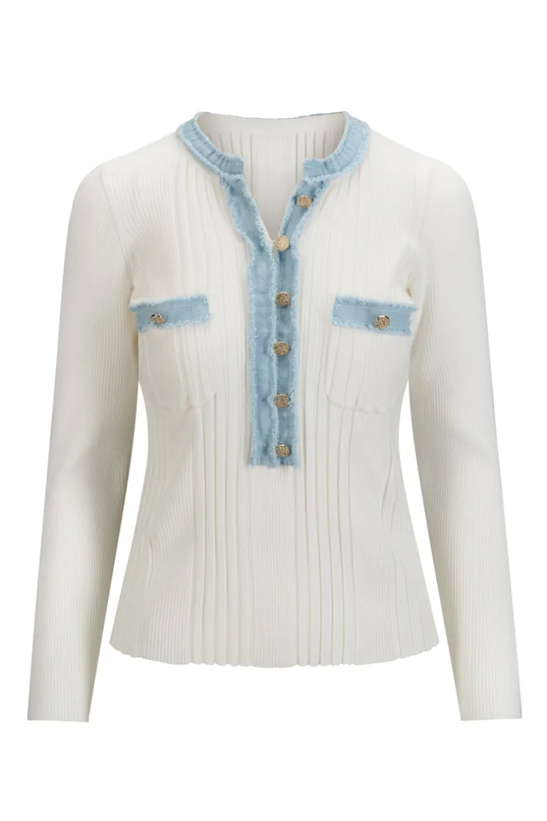 La Pullover White