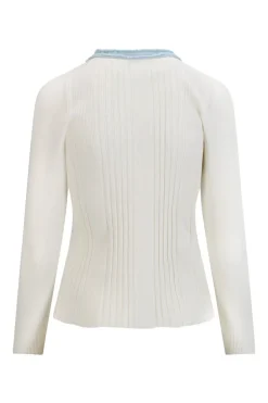 La Pullover White