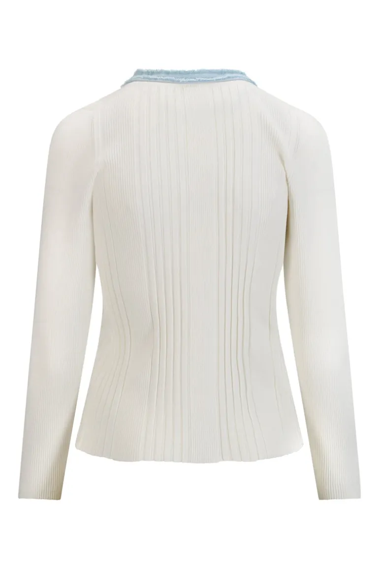 La Pullover White