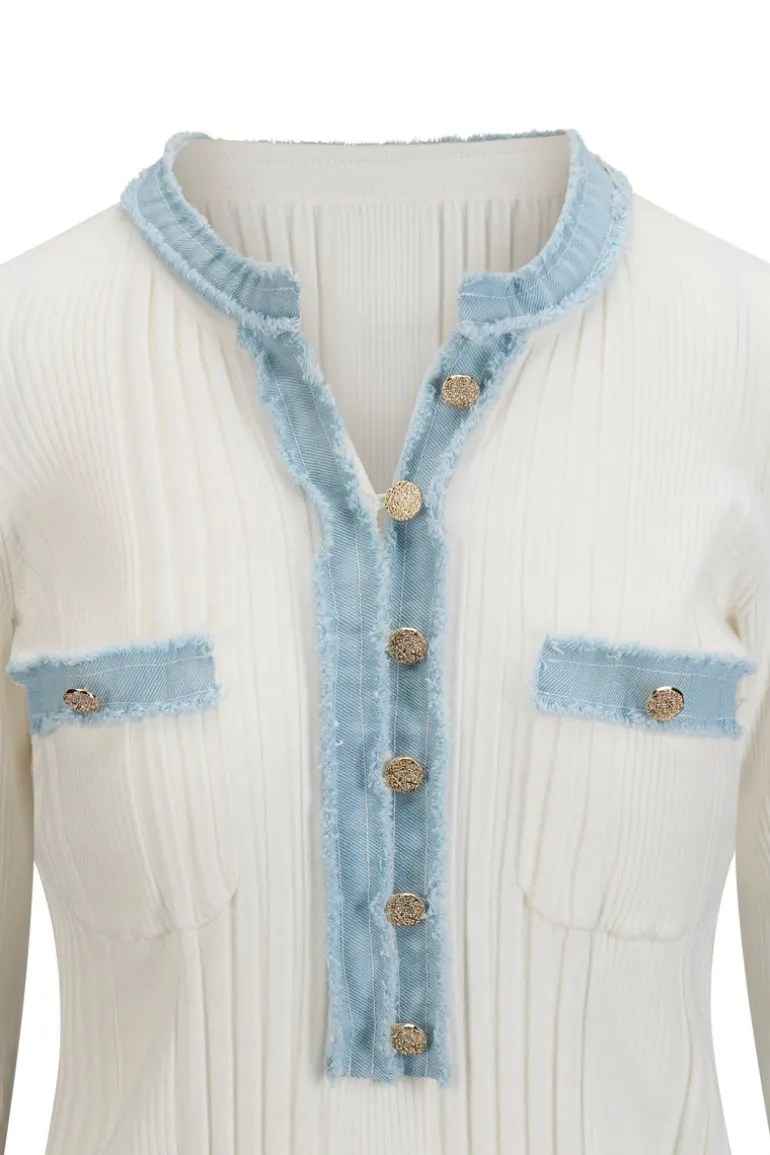 La Pullover White