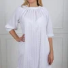 Lace Dress White