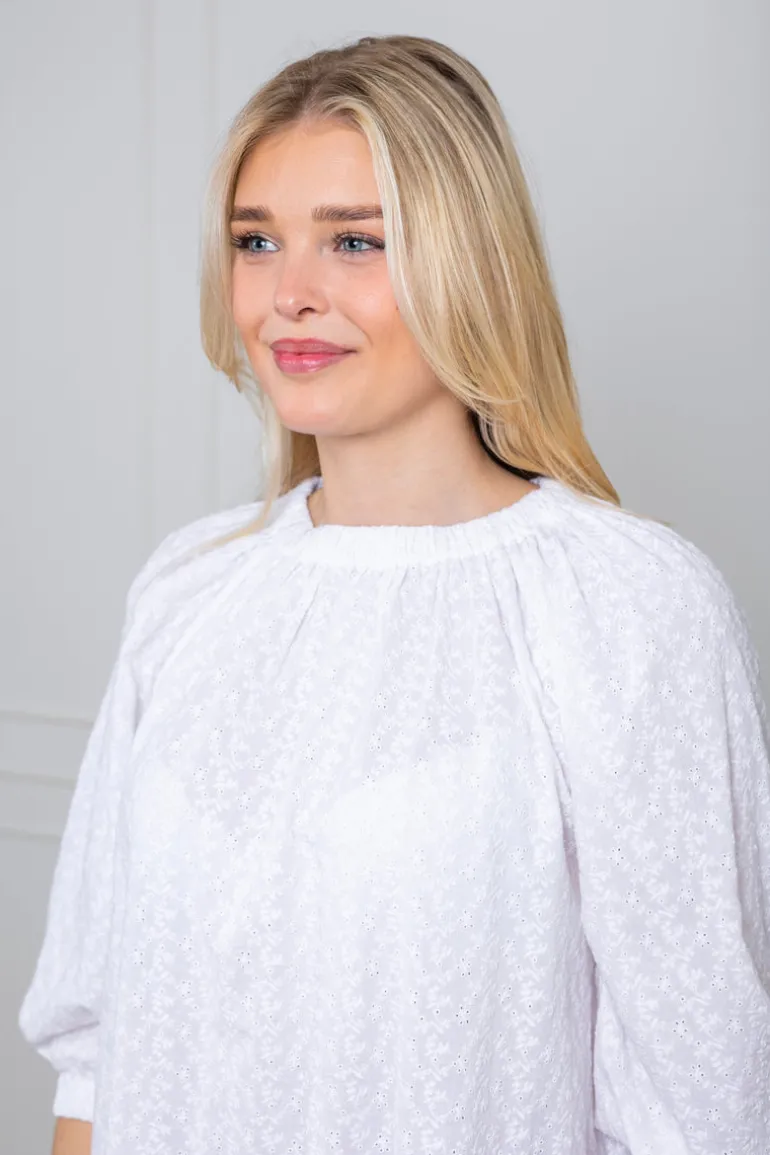 Lace Dress White