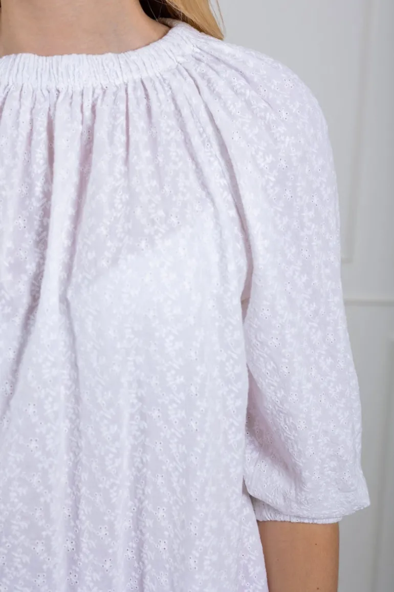 Lace Dress White