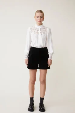 Lady Blouse Blanc Casse
