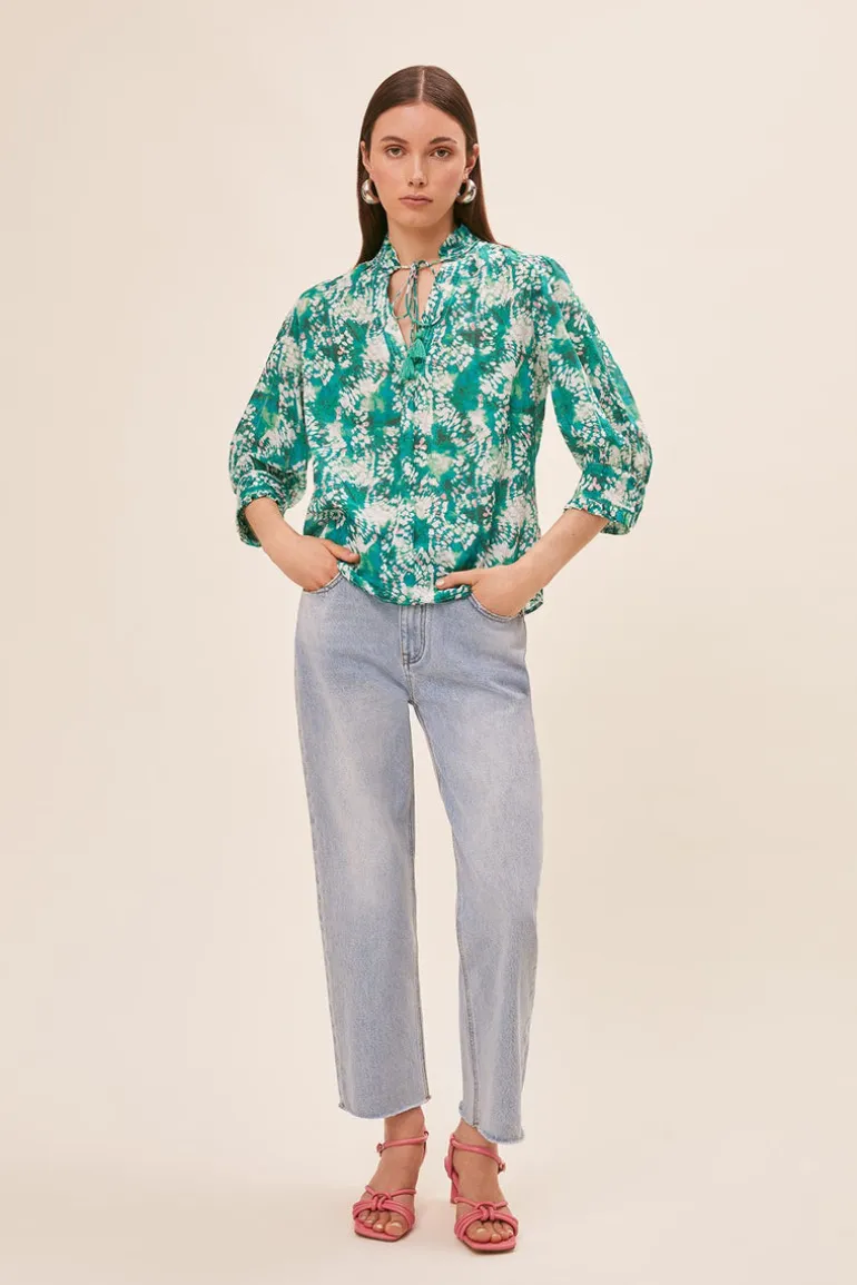 Lamar Blouse Vert