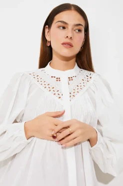 Lanna Top Blanc Casse