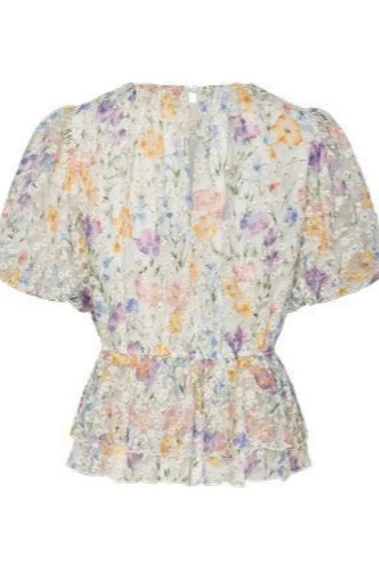 Leanna Ss Top Star White