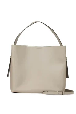 Leata Maxi Leather Bag Roasted Cashew