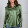 Leia Blouse Pale Green