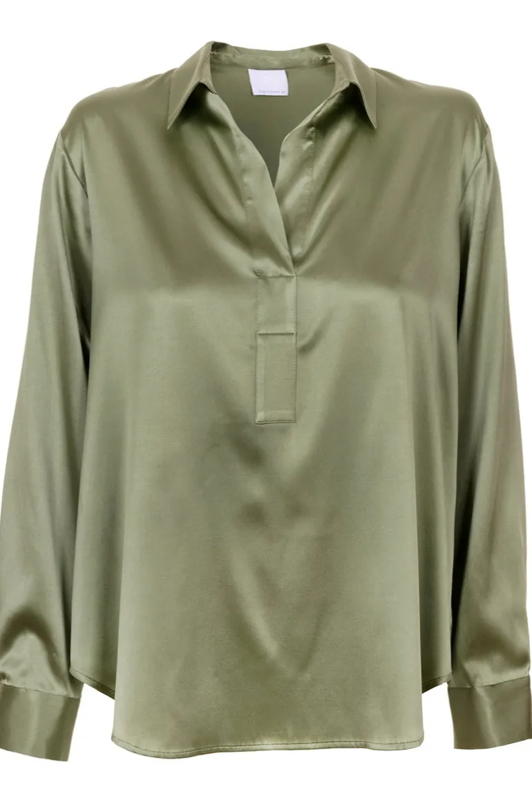 Leia Blouse Pale Green