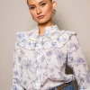 Lillian Blouse Blue Bird