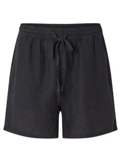Linnie Mw Linen Shorts Black