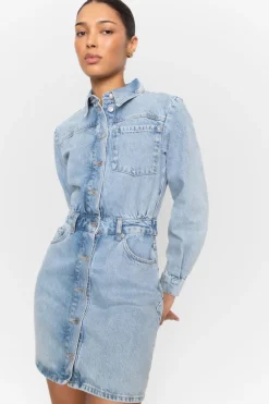 Lucienne Denim Dress Light Blue