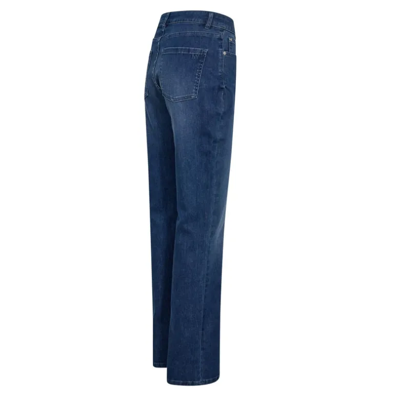 Lulu Jeans Split Wash Tenerife Denim Blue