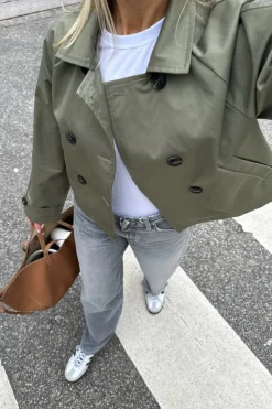 Luna Trenchcoat Green