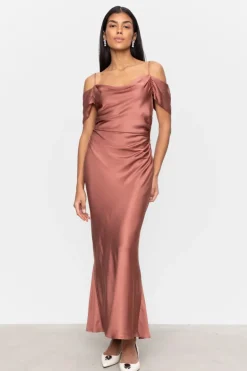 Lyra Dress Terracotta