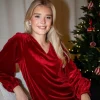 Madispw Blouse Rhythmic Red
