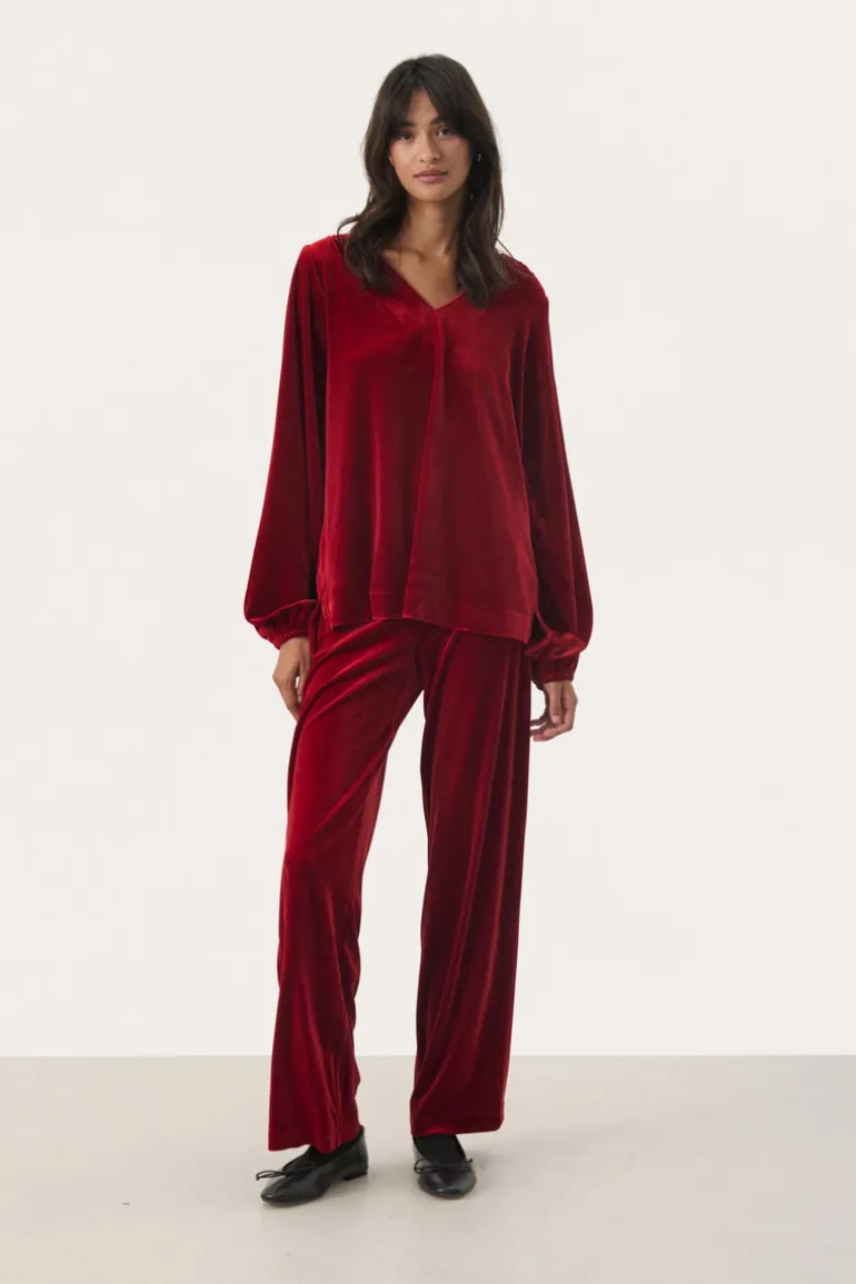 Madispw Blouse Rhythmic Red