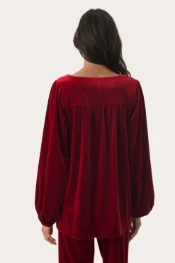 Madispw Blouse Rhythmic Red