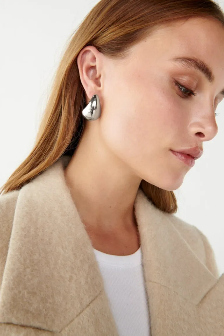 Malcesine Drop Earrings Silver Plated